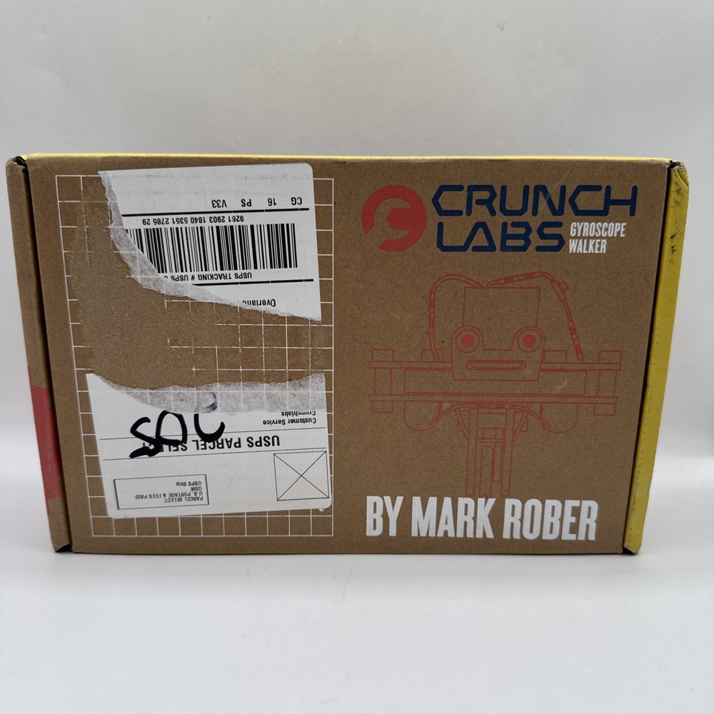 Crunch Labs Gyroscope Walker Kit Mark Rober Build Box New Sealed Engineer